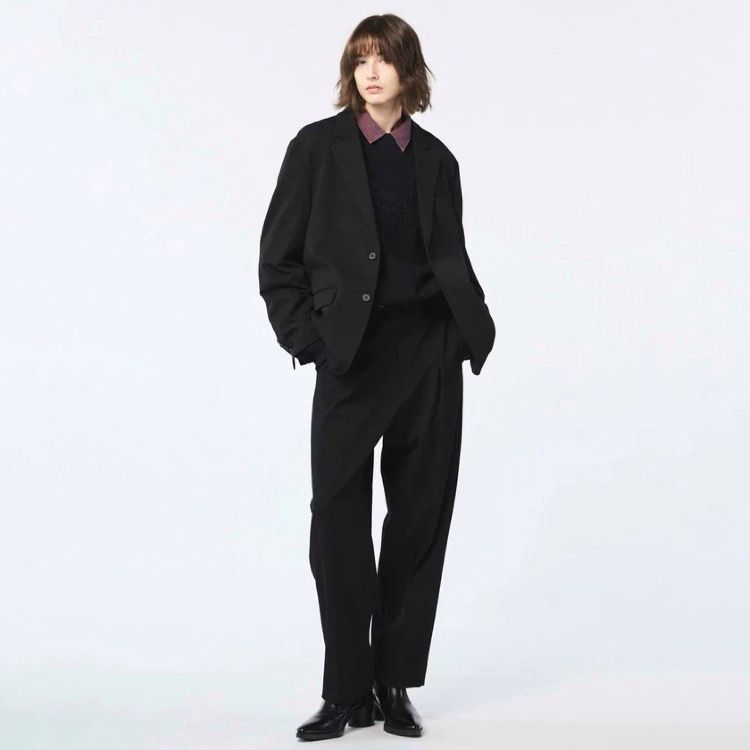 【残り一点】Wool Like Regular-Over Set Up