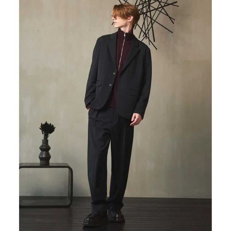 【残り一点】Wool Like Regular-Over Set Up
