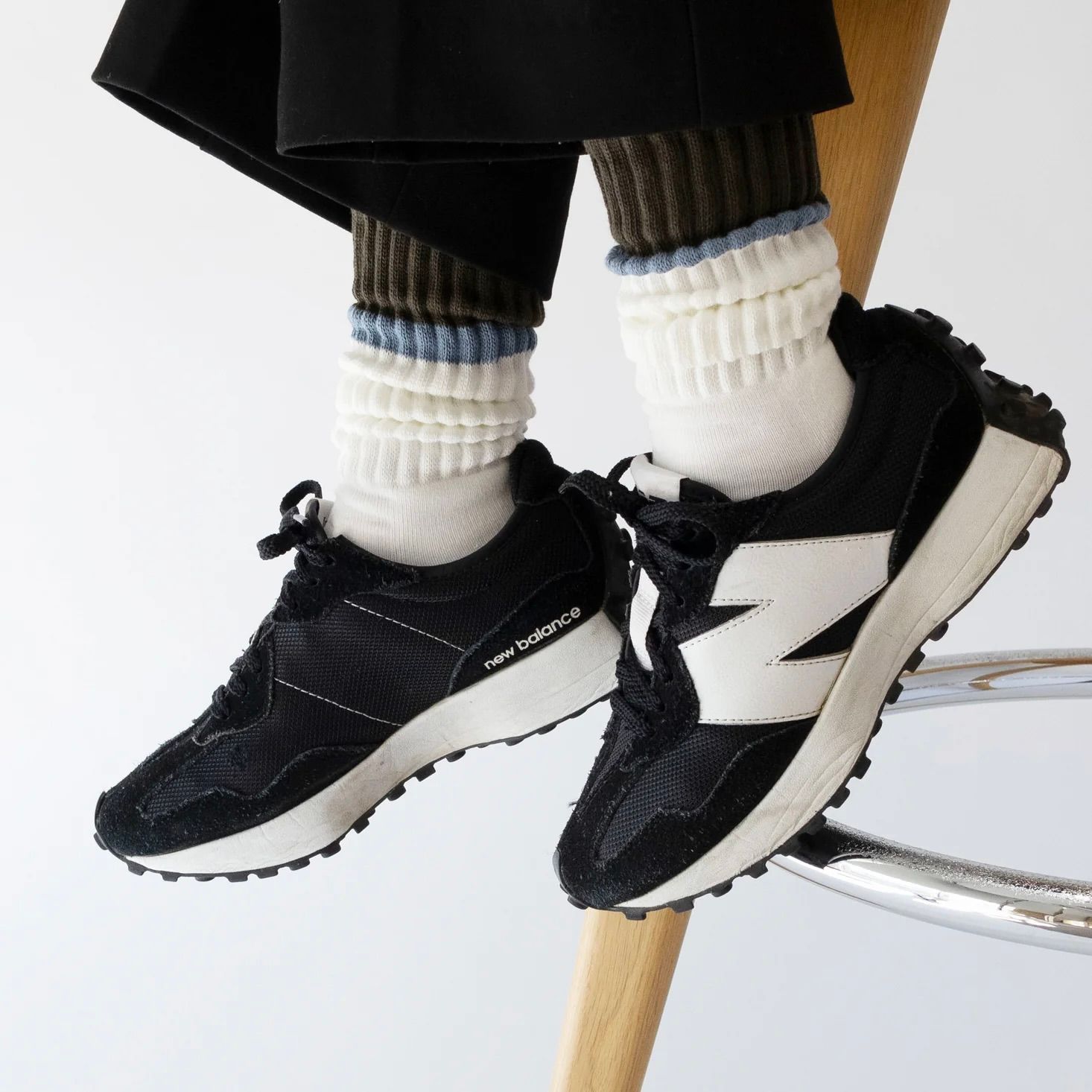 【残り一点】Rib Pile Socks