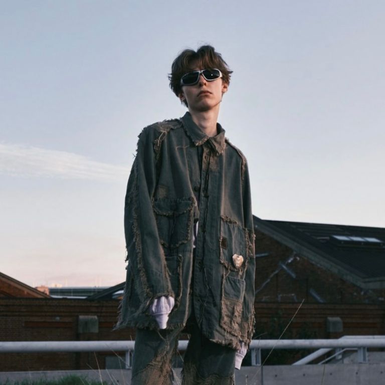 MINUS - 【残り一点】Slash Seam Chore Jacket From Coal Mine(CLASSIC 