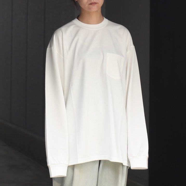 【残り一点】Oversized Long Sleeve Pocket Tee