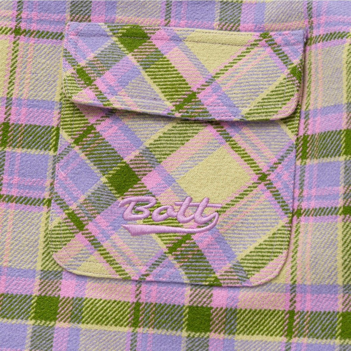 【残り一点】Zip-up Flannel Shirt