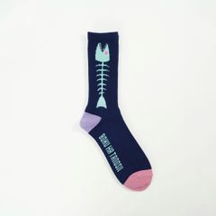 【残りわずか】Boku Tano Socks(魚骨)