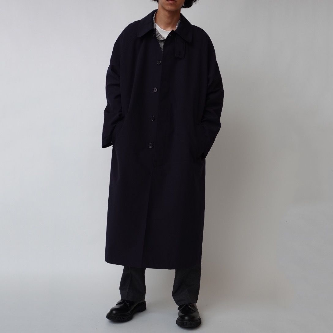 ステンカラーコート【mfpen】 mfpen（エムエフペン） 2021AW 21AW INSTALLATION COAT ステン