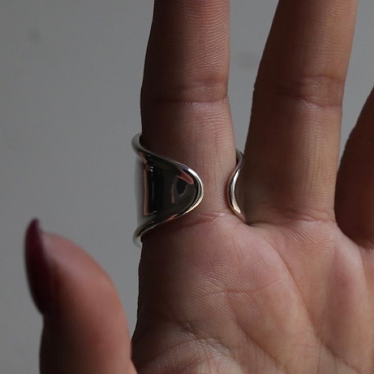 【残り一点】Chopin Right Finger Armor Ring(ONYX)