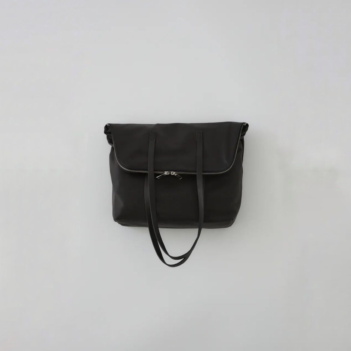 【残り一点】W Zip Leather Bag