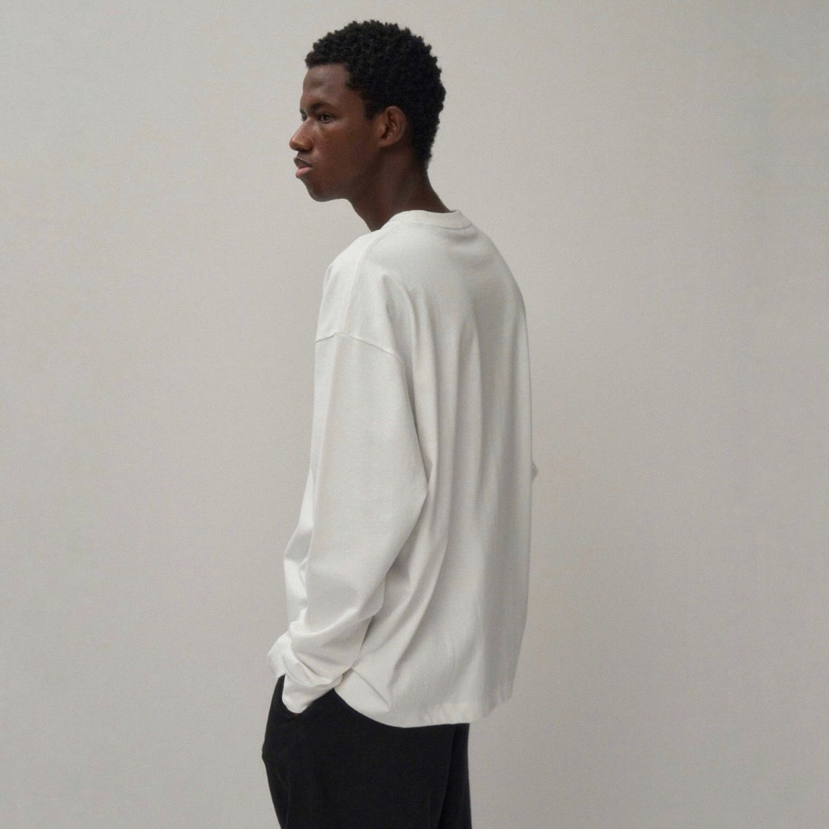 【残り一点】12/- Air Spinning Loose Fit Longsleeve T-shirt