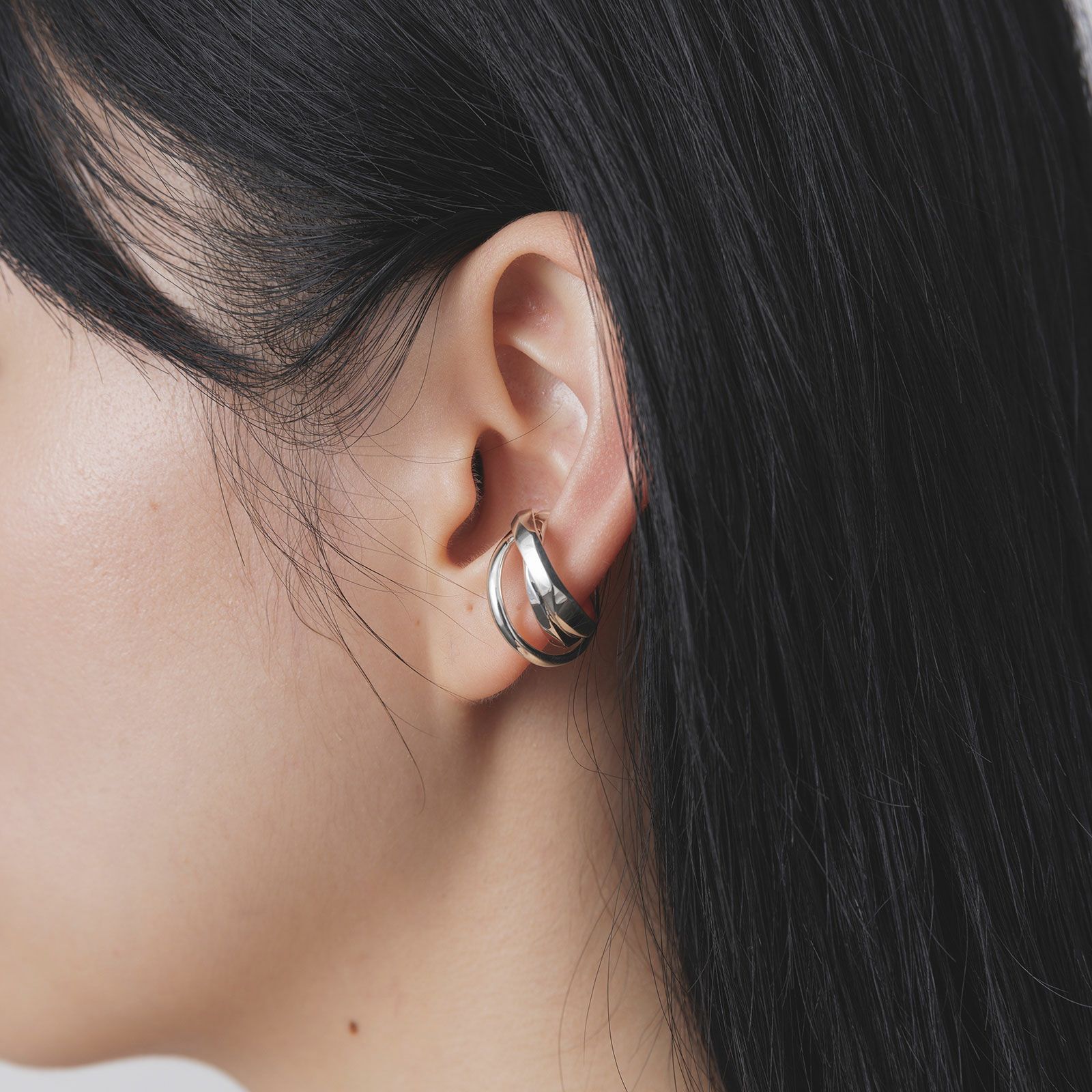 【お取り寄せ注文可能】Union Triple Band Ear Cuff(SILVER)