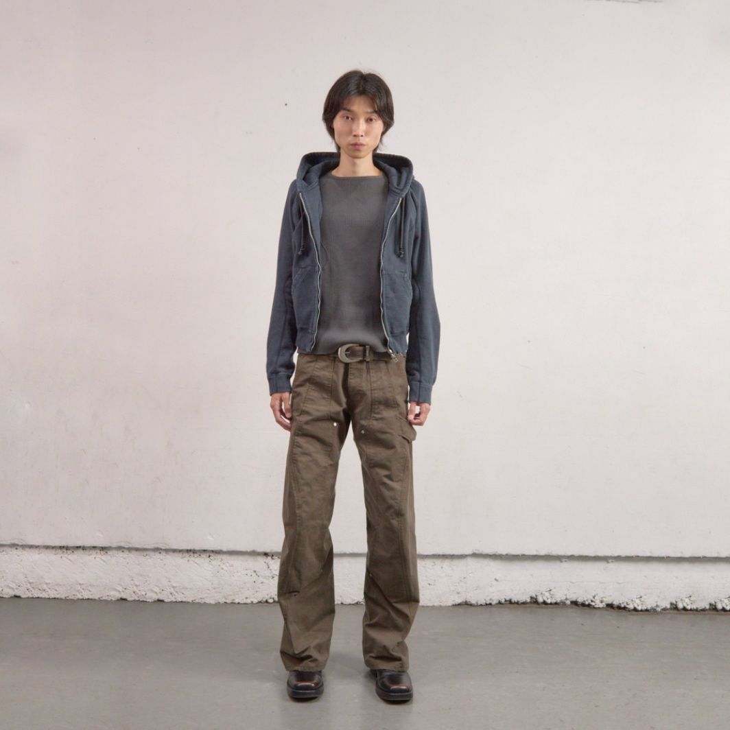 【残りわずか】Paneled Zip Up Hoodie