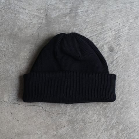 【残りわずか】Knit Cap(BLACK)