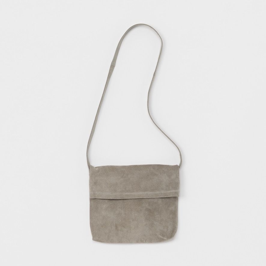 【残りわずか】Pig Flap Shoulder Bag Small(LIGHT GRAY)