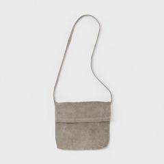【残りわずか】Pig Flap Shoulder Bag Small(LIGHT GRAY)