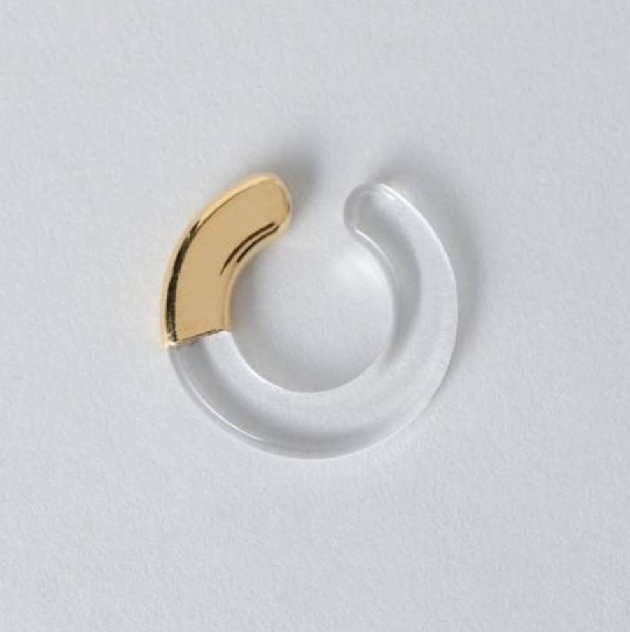 【お取り寄せ注文可能】Ukishima Quartz Ear Cuff(片耳用）
