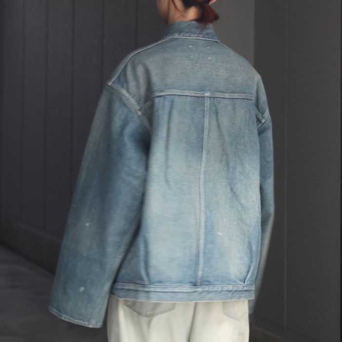 【残り一点】Pleats Jacket(USED FADE)
