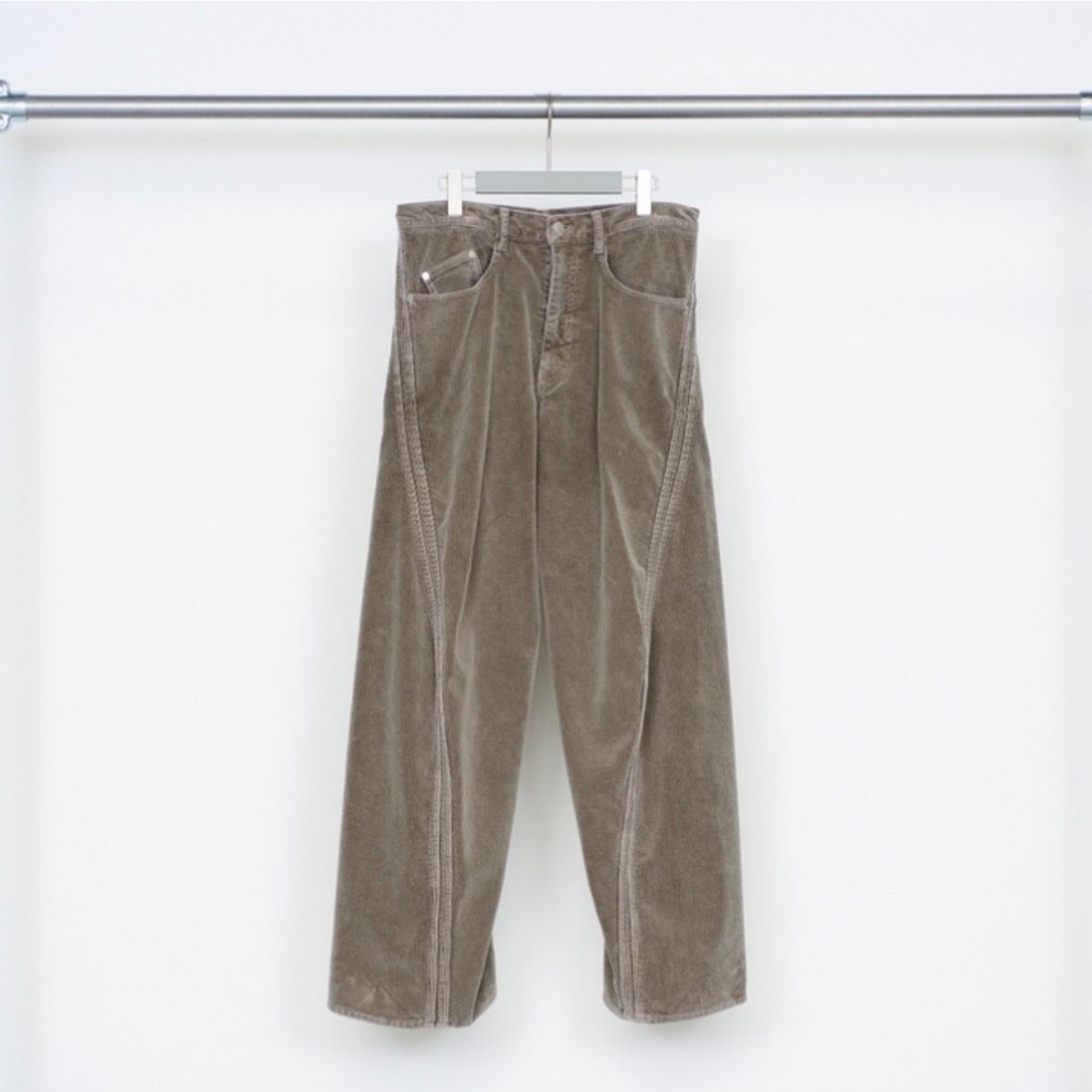 【残り一点】3D Twisted Wide Leg 5P Pants