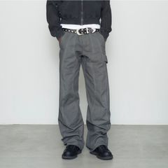 【残り一点】Curved Leg Double Knee Work Pants