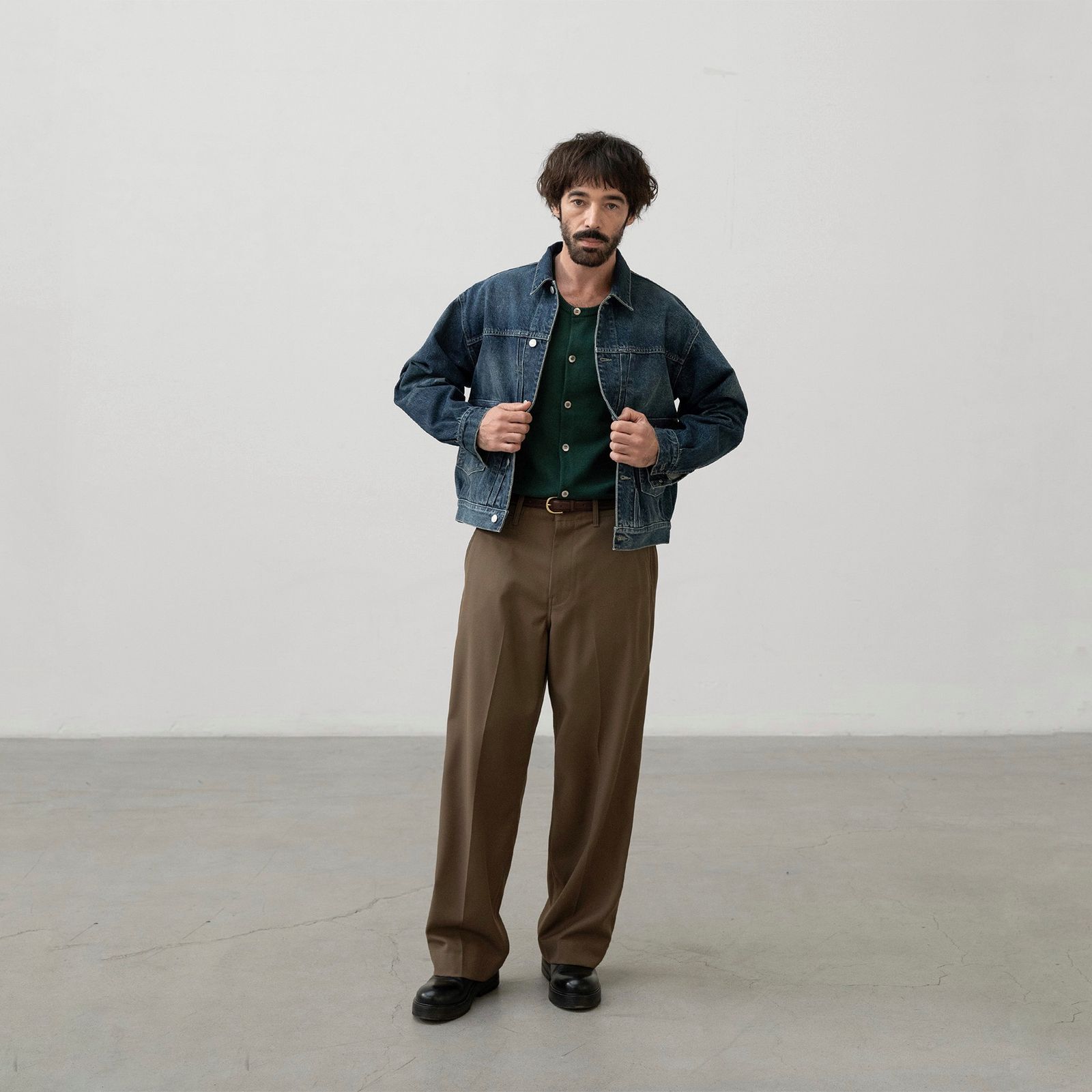 【残り一点】Plump Leather Belt