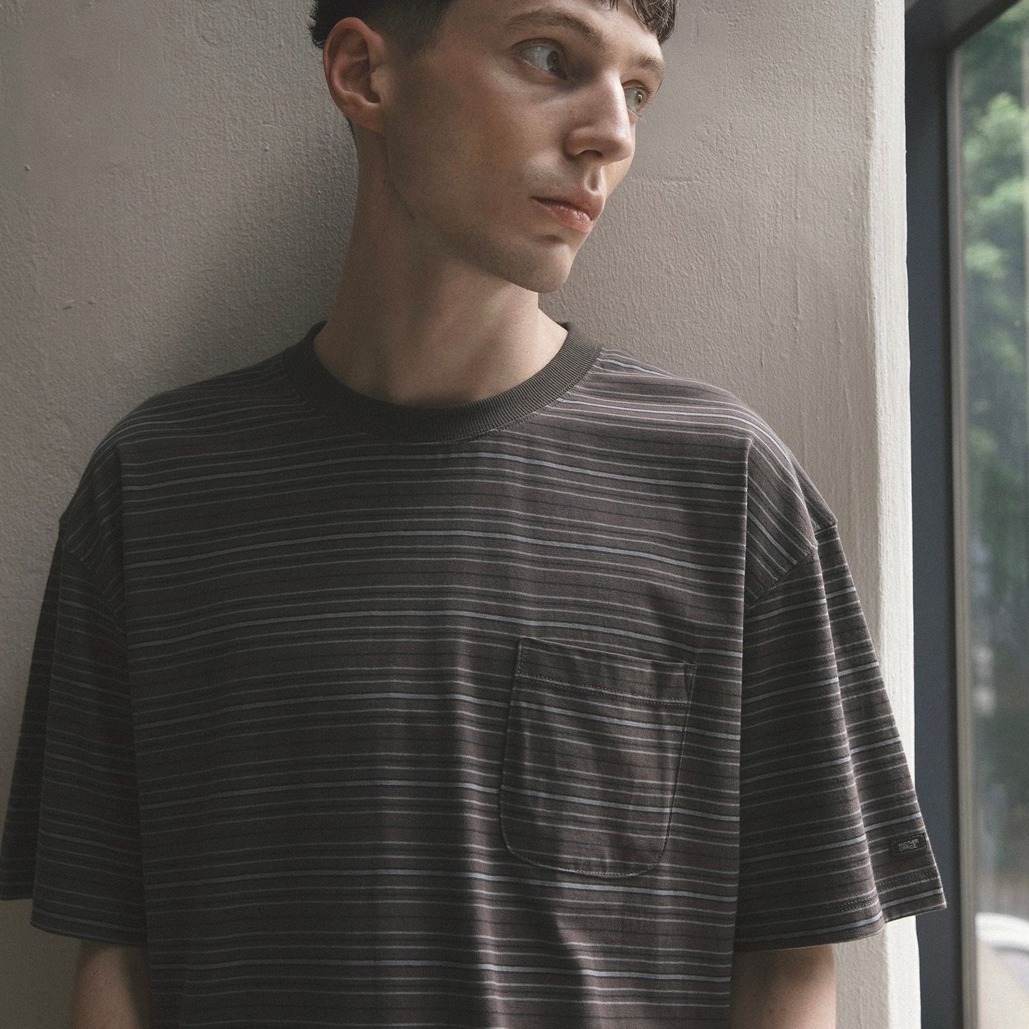 【残り一点】Ordinary Multi Stripe Pocket Tee