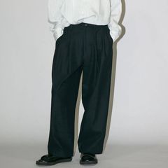 【残り一点】コットンツイルイージーパンツ