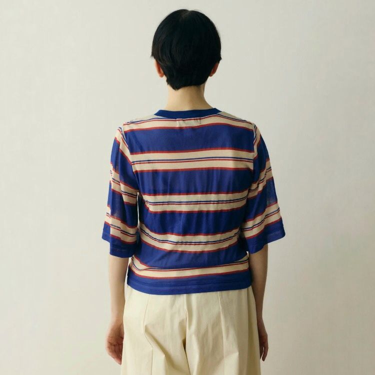 【残り一点】Border Half Tops
