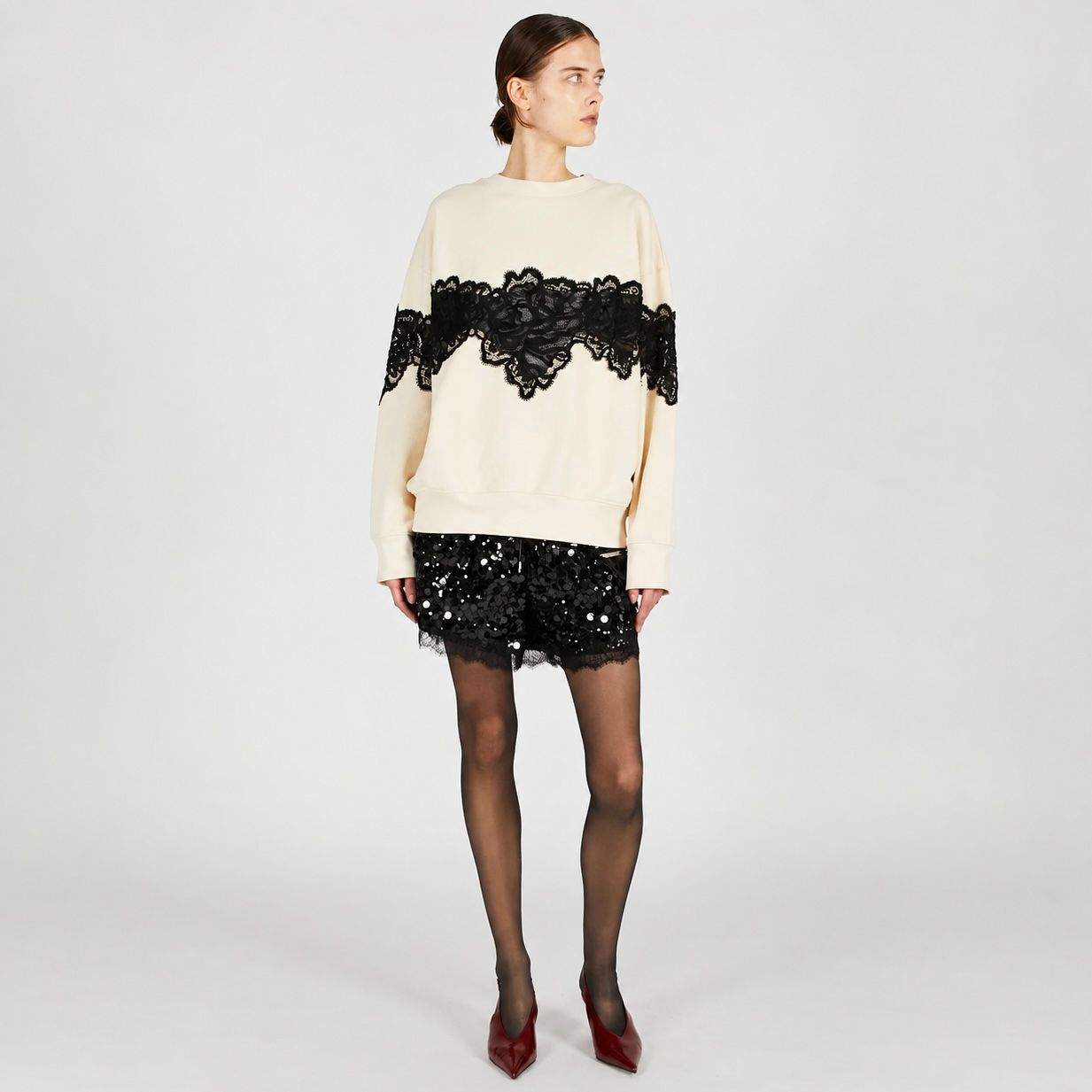 【残り一点】Lace Sweatshirt