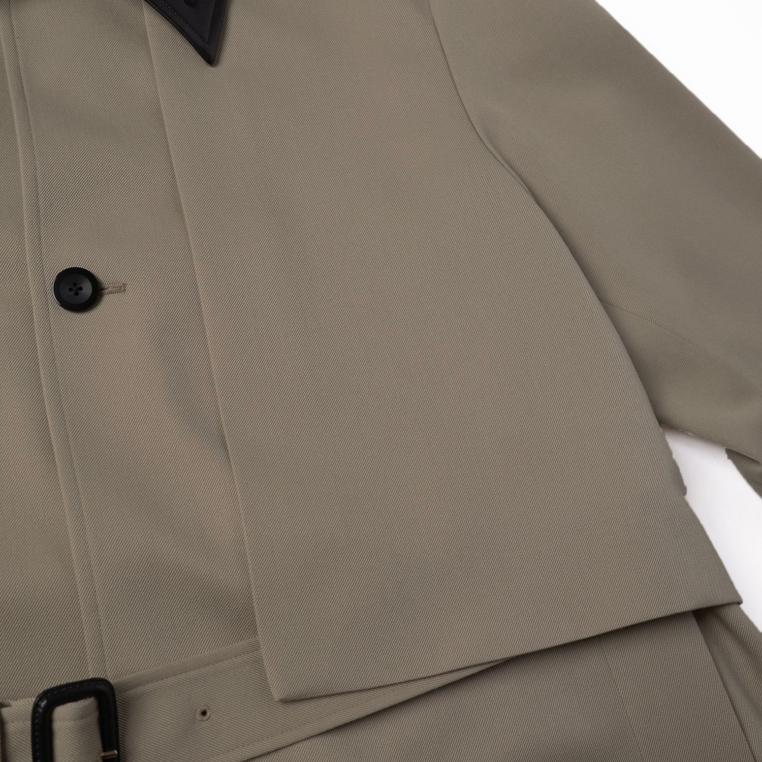 【残り一点】Wool Gabardine Layerd Long Coat