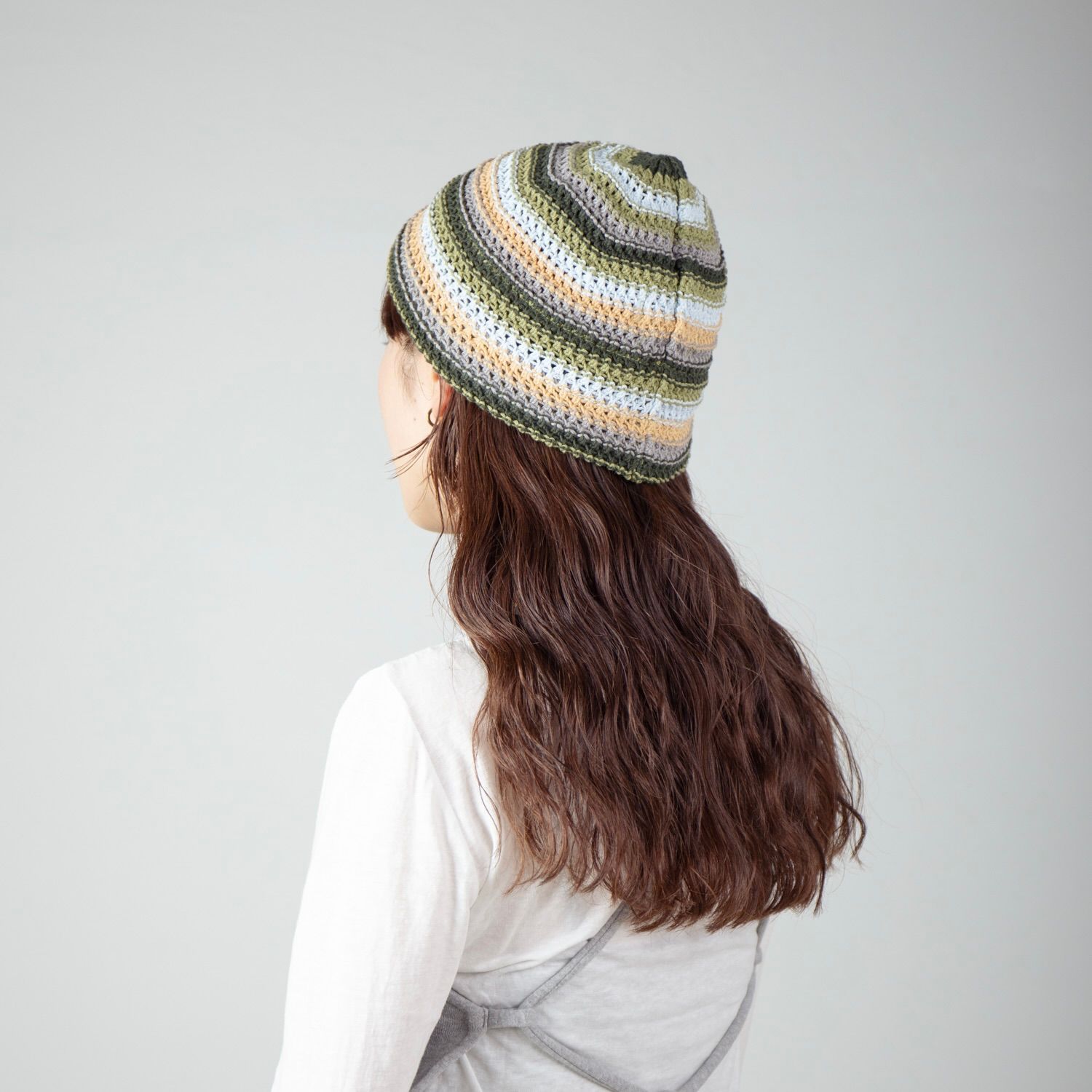 【残り一点】Multi Border Knit Hat