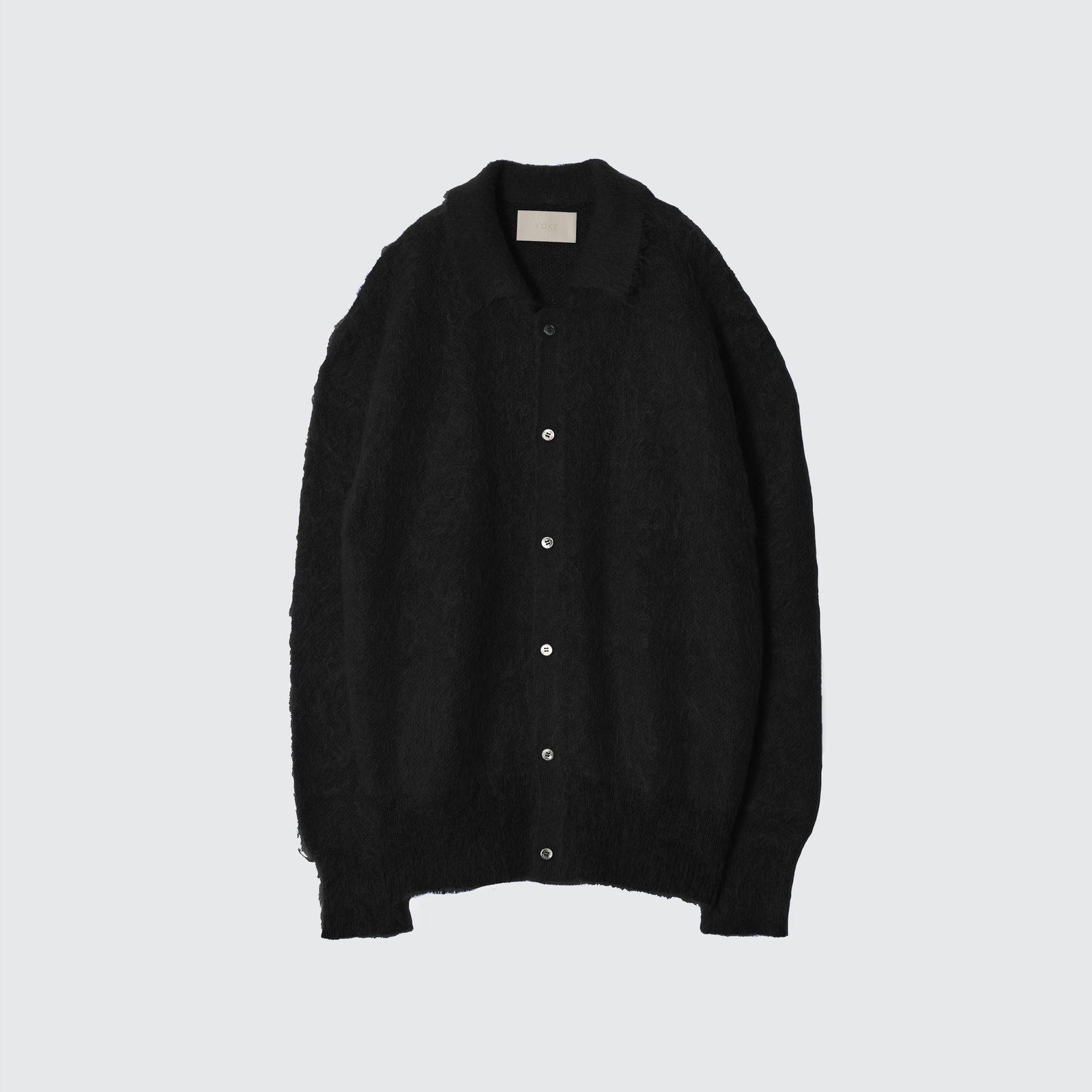 YOKE - 【残り一点】Brushed Mohair Knit Shirt | ACRMTSM ONLINE STORE