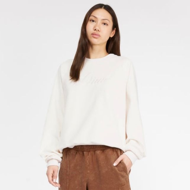 Dime - 【残り一点】Cursive Velvet Crewneck | ACRMTSM ONLINE