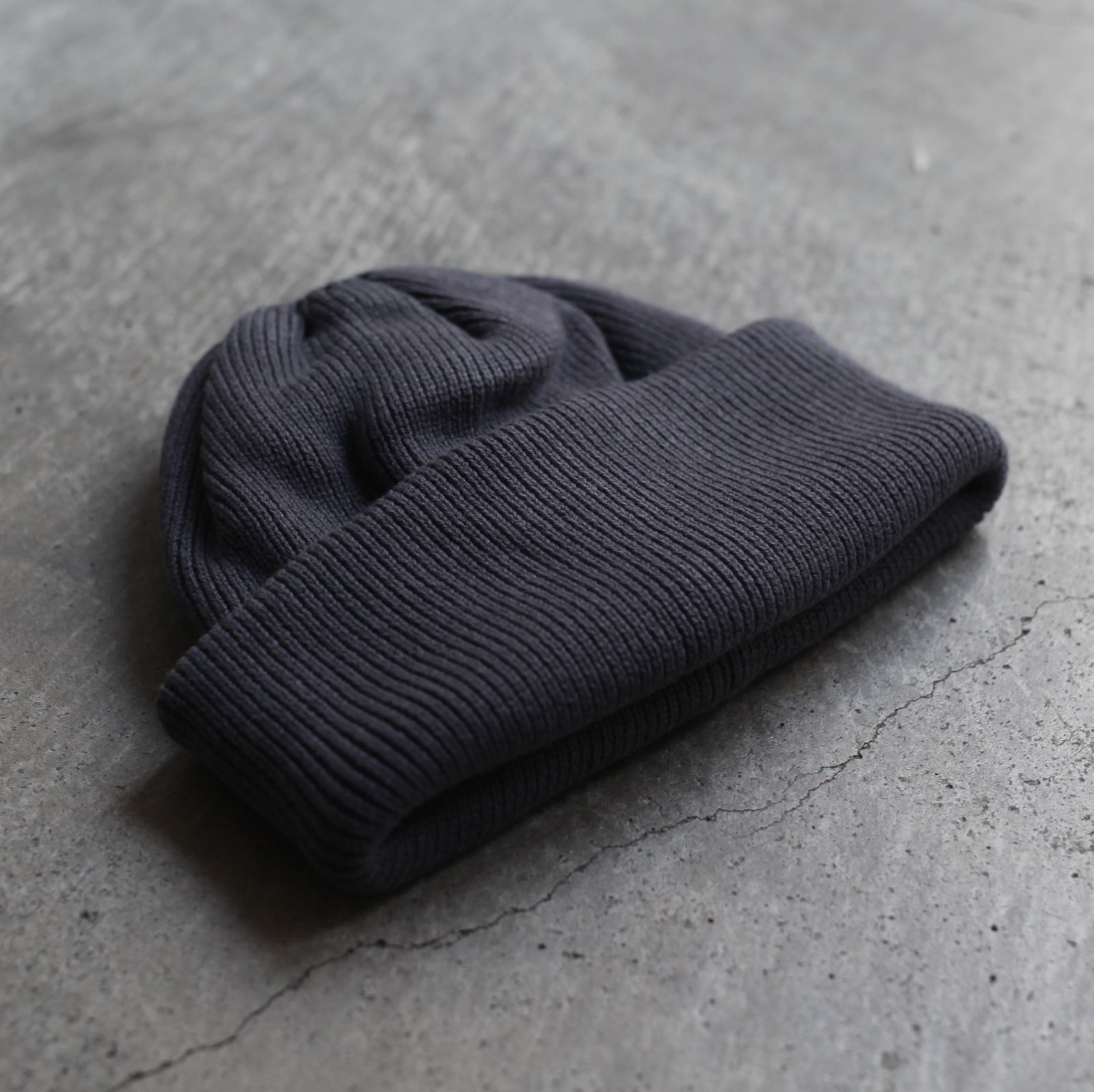 即日発送 【残り一点】Knit - crepuscule Cap(BLACK) STORE ONLINE ACRMTSM | 帽子