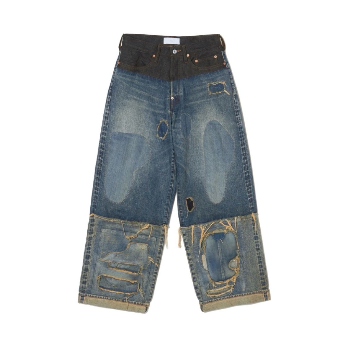 【残り一点】Stratum Denim Pants Wide Cut