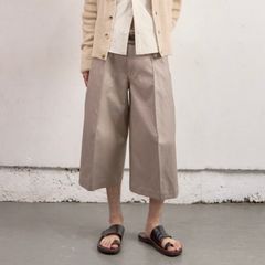 【残り一点】S Curved Utility Capri Trousers