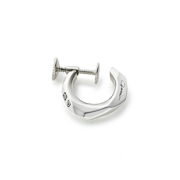 【残り一点】Crockery Earring 右耳用(SILVER)