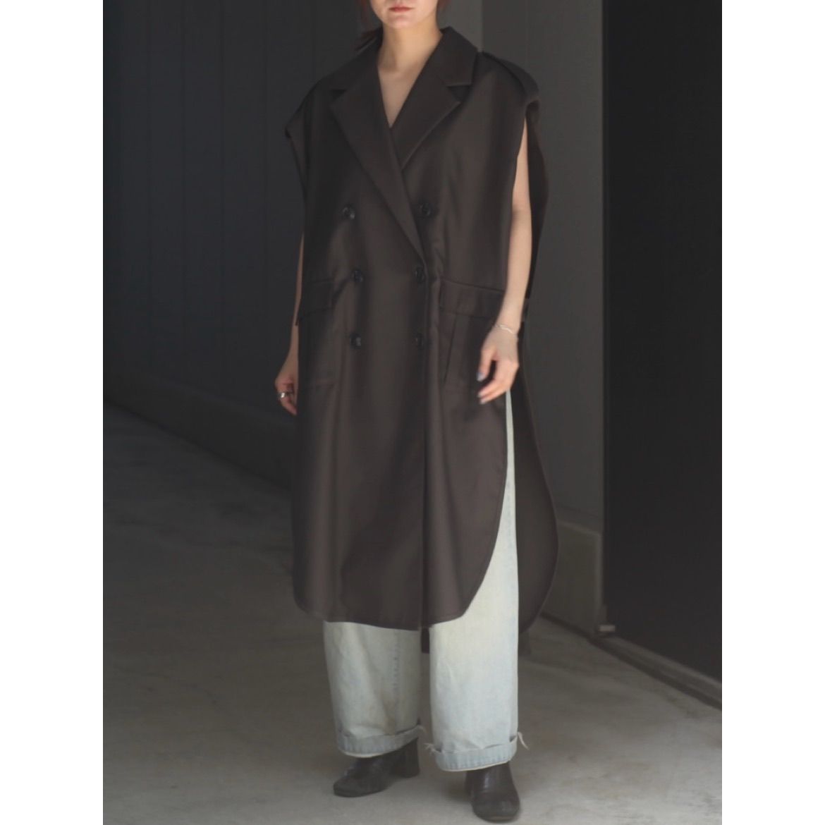 【残り一点】Gabardine Cape