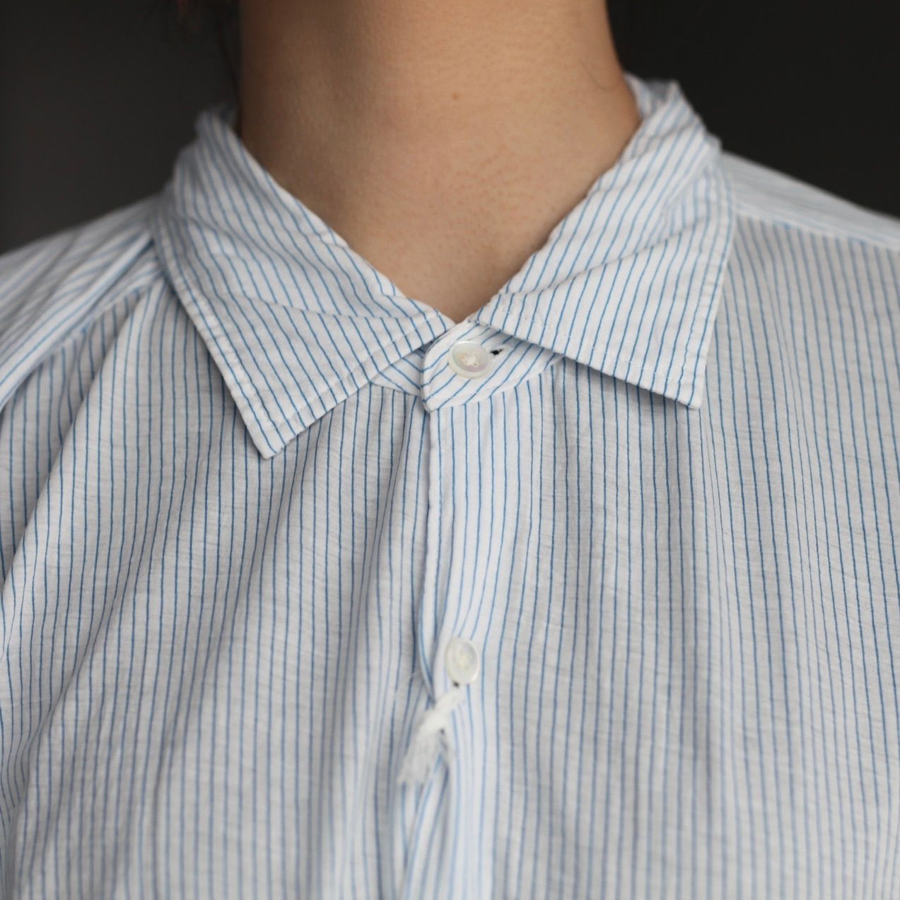 【残りわずか】46G Stripe Artisan Shirt