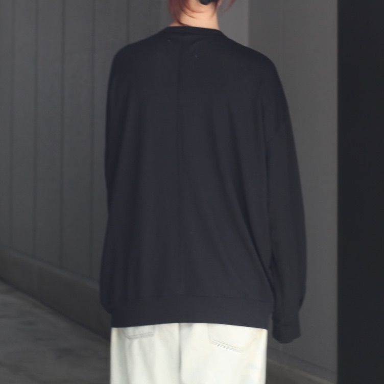 【残り一点】オーバーサイズリラックスウールL/S TEE