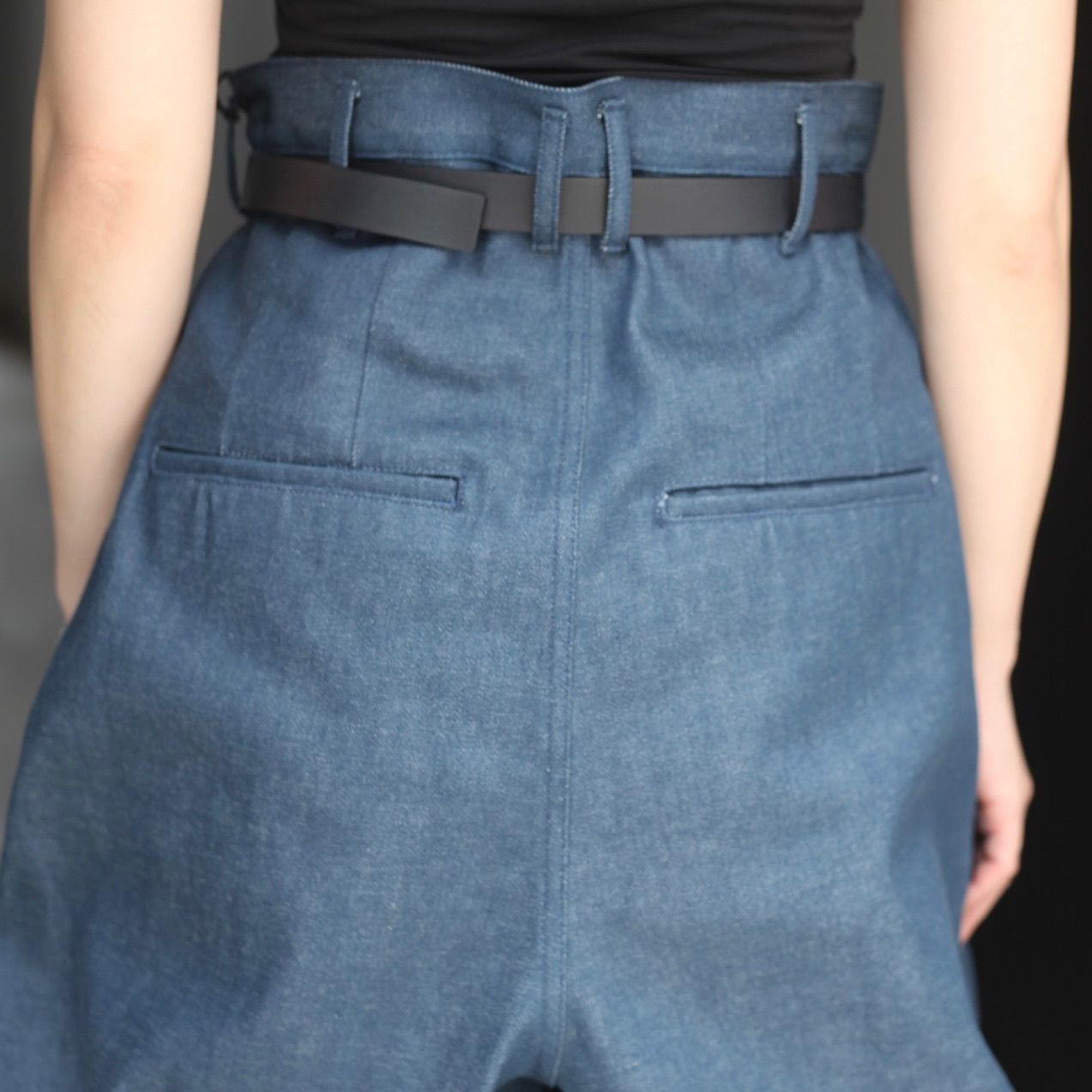 【残り一点】Hi Waist Baggy Denim Pants