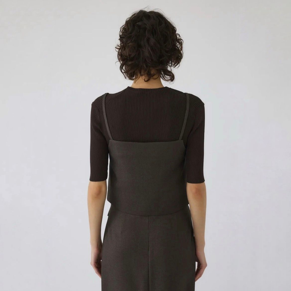 RIM.ARK - 【残り一点】Tweed Cami Tops | ACRMTSM ONLINE STORE