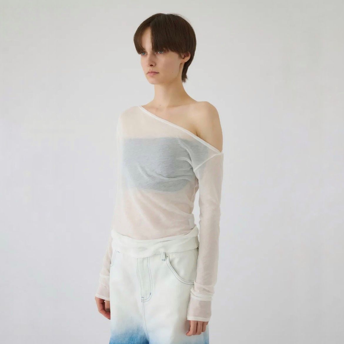 【残り一点】Asymmetry Cut Tops