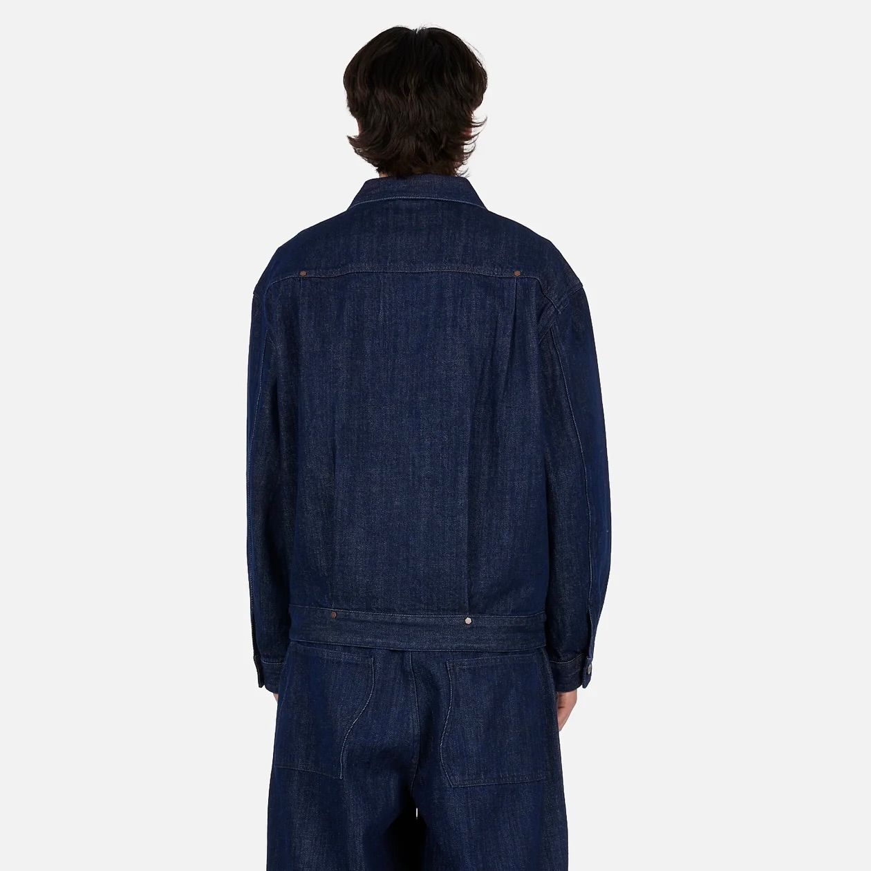【残り一点】Pleated Denim Jacket
