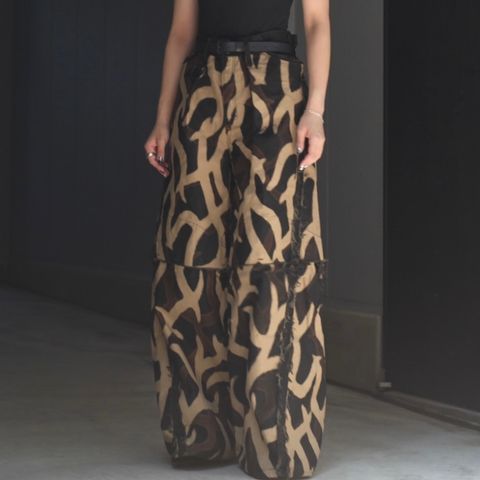 【残り一点】Slash Seam Twist Buggy Jeans(SHADOW ASAT)