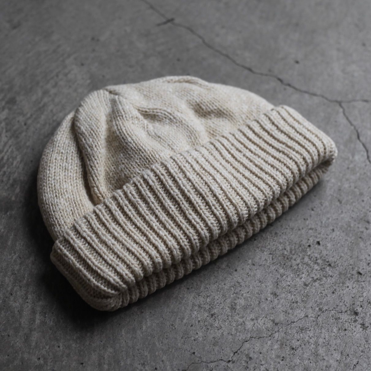 【残り一点】Knit Cap(NATURAL)