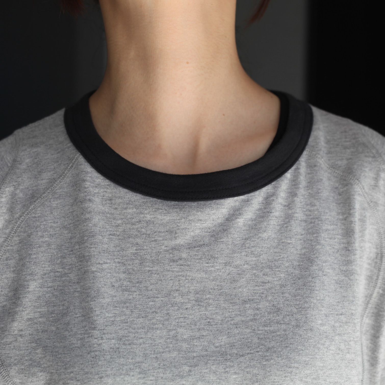 【残り一点】Panelled Half Sleeve Ringer T-Shirt