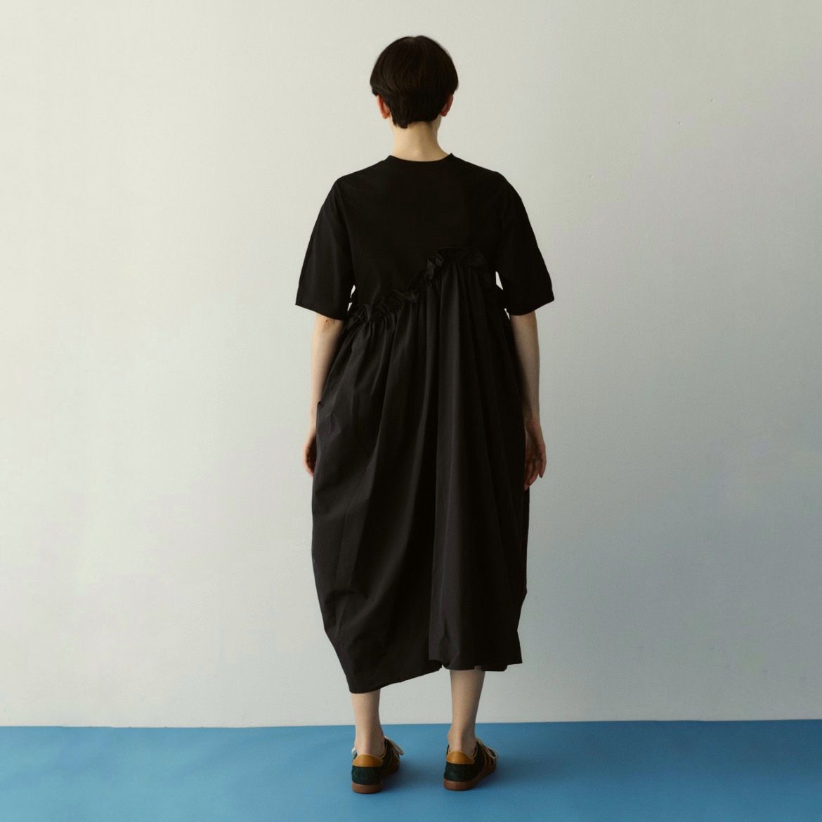 【残り一点】Wave Frill Cut Dress