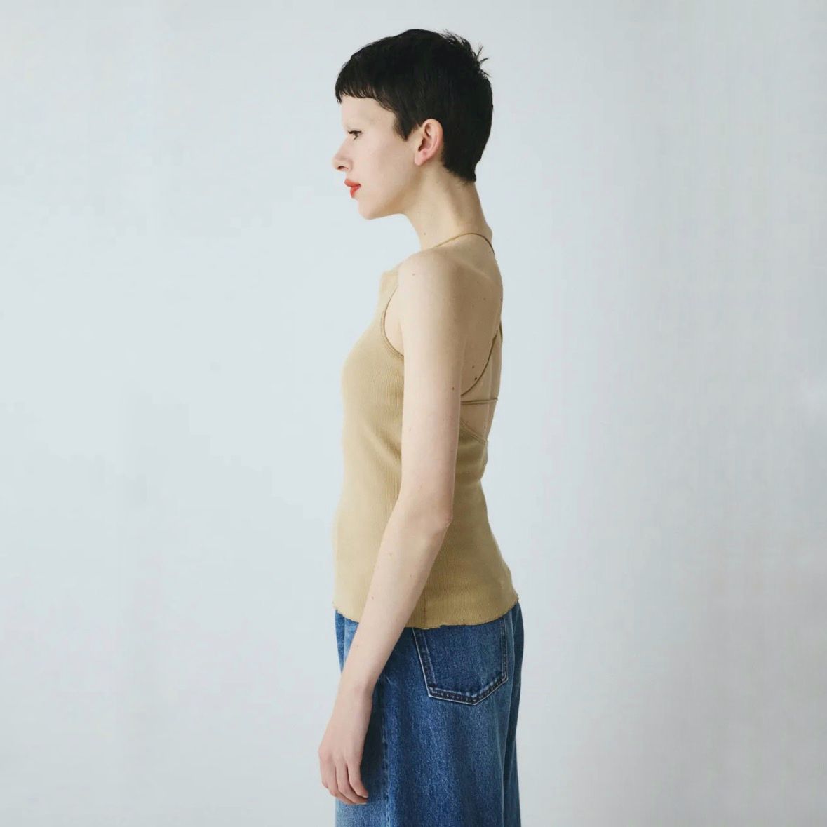 【残り一点】Bi Color Cord Camisole