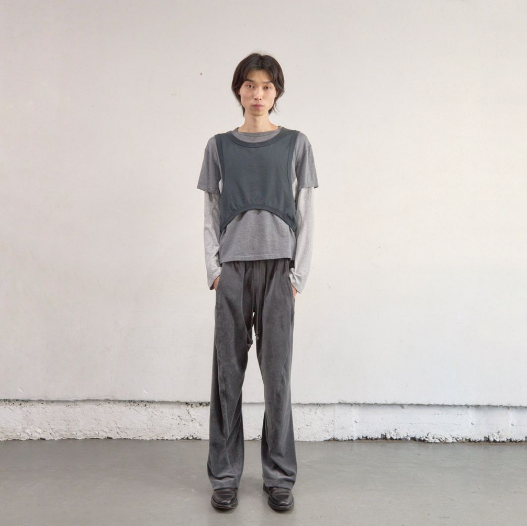 【残り一点】Panelled Multi Layerd T-Shirt