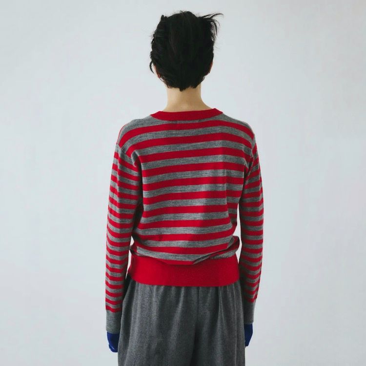 【残り一点】Border Knit Cardigan