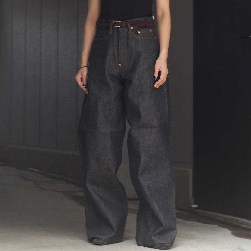 SUGARHILL - 【再販売通知受付可能】Modern Denim Trousers Wide Cut | ACRMTSM ONLINE STORE