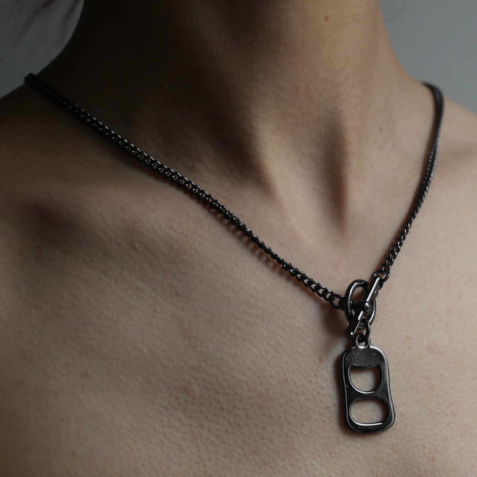 【残り一点】Pull Tab Necklace(BLACK)