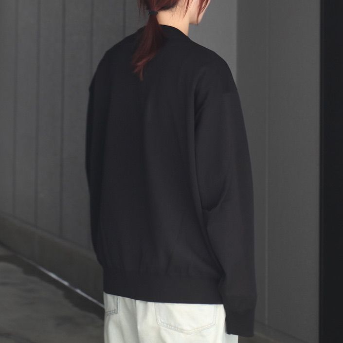【残り一点】Wool Silk Knit Tucked L/S